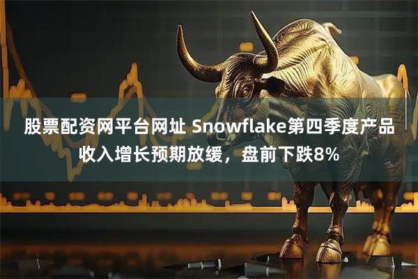 股票配资网平台网址 Snowflake第四季度产品收入增长预期放缓，盘前下跌8%